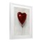 Stupell Industries Heart Shaped Balloon Framed Print Under Glass, design by Ethan Harper